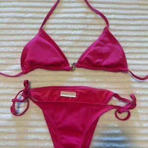 Pink MICHAEL Michael Kors Bikini Set